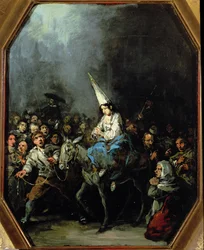 Eine Frau, verdammt durch die Inquisition